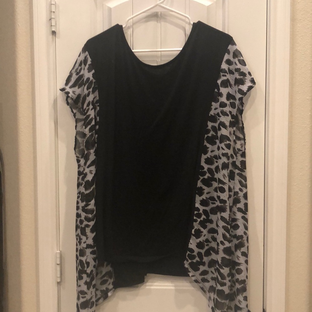 Leopard Print Blouse